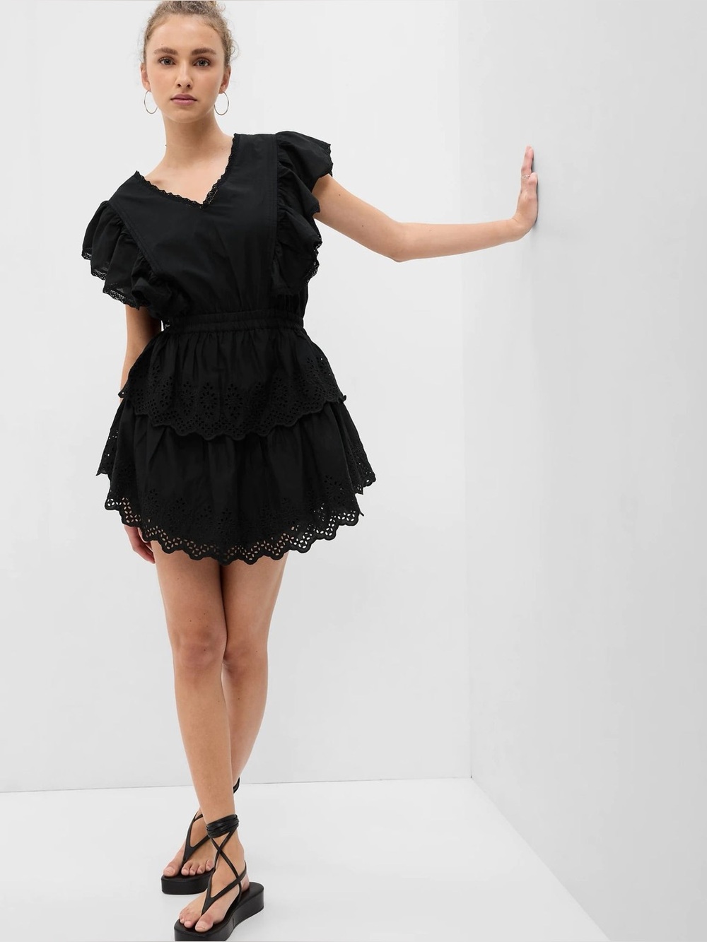 Gap Ruffle Dress